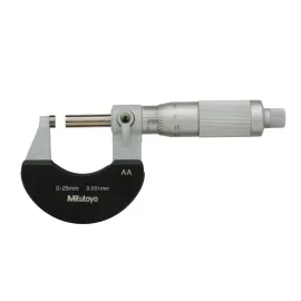 Mitutoyo 102-313, Outside Micrometer, 0–25mm
