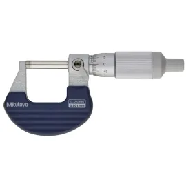 Mitutoyo 102-707, Ratchet Thimble Micrometer, 0–25mm