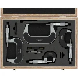 Mitutoyo 102-911-40, Ratchet Thimble Micrometer, 0–100mm