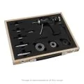 Bowers SXTH11I-BT XTH Digital Pistol Grip Bore Micrometer Set, Range 3/4-4", Resolution 0.00005", 6 Heads, Bluetooth, with Setting Rings