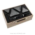 Bowers SXTH9I-BT XTH Digital Pistol Grip Bore Micrometer Set, Range 4-8", Resolution 0.00005", 4 Heads, Bluetooth, with Setting Rings