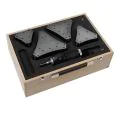 Bowers SXTH9M-BT XTH Digital Pistol Grip Bore Micrometer Set, Range 100-200mm, Resolution 0.001mm, 4 Heads, Bluetooth, with Setting Rings