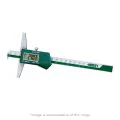 Insize 1142-200A Digital Hook Depth Gauge, Range 0-200mm, Resolution 0.01mm, Base 100mm