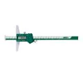 Insize 1144-200A Digital Double Hook Depth Gauge, Range 0-200mm, Resolution 0.01mm, Base 100mm