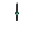 Insize 2117-100P Large Stroke Digital Indicator, Resolution 0.01mm/0.0005", Range 100mm/4", Flat Back