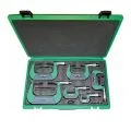 Insize 3202-1506A Outside Micrometer Set, Range 0-150mm, Graduation 0.01mm
