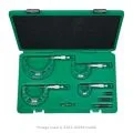 Insize 3203-1212A Outside Micrometer Set, Range 0-12", Graduation .0001"
