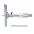 Insize 3240-50 Depth Micrometer, Range 0-50mm, Graduation 0.01mm, Base 101.5x17mm
