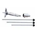 Insize 3241-B100 Depth Micrometer, Range 0-100mm, Graduation 0.01mm, Base 63x17mm