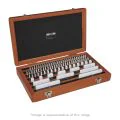 Insize 4105-1112 Ceramic Gauge Block Set, 112 Pieces, Grade 1, 0.5-100mm