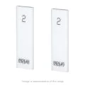 Insize 4111-11A Wear Block Set, 1.0mm, Alloy Steel, Grade 1, 2 Pieces