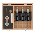 Mitutoyo 468-986 Digimatic Holtest Three-Point Internal Micrometer / Bore Gauge Set, 0.275-0.5 in / 6.925-12.7mm - Complete Unit Set