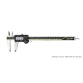 Mitutoyo 500-157-30 Digital ABS AOS Caliper, ID/OD Carb. Ja., Range 0-200mm, Thumb Roller, Blade Type