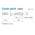 Mitutoyo 619073 Centre Point, Metric