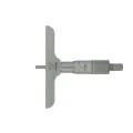 Mitutoyo 128-106 Depth Micrometer, Range 0-1", Graduation 0.001", Base 4x.63"