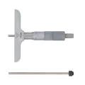 Mitutoyo 129-129 Interchangeable Rod Depth Micrometer, Range 0-2", Graduation 0.001", Base 4x.63"