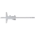 Mitutoyo 527-102 Vernier Depth Gauge, Range 0-200mm, Graduation 0.02mm, Base 100x6.5mm