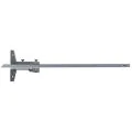 Mitutoyo 527-103 Vernier Depth Gauge, Range 0-300mm, Graduation 0.02mm, Base 100x6.5mm