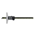 Mitutoyo 571-212-30 ABSOLUTE Digimatic Depth Gauge, Range 0-200mm, Resolution 0.01mm, Base 100x6mm