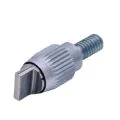Mitutoyo 120063D Blade Contact Point, Carbide, T1mm x W4mm, M2.5 x 0.45