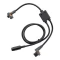 Mitutoyo 02AZE140C U-WAVE-T Data Cable with Footswitch Connection, 160/500mm