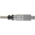 Mitutoyo 110-101 Differential Screw Micrometer Head, Range 0-2.5mm, Graduation 0.001mm, Locknut Stem, Flat Spindle, Standard graduation