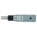 Mitutoyo 148-503 Adjustable Thimble Small Micrometer Head, Range 0-13mm, Graduation 0.01mm, Plain Stem