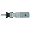 Mitutoyo 148-504 Adjustable Thimble Small Micrometer Head, Range 0-13mm, Graduation 0.01mm, Locknut Stem