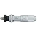 Mitutoyo 148-814-10 Small Standard Micrometer Head, Range 0-0.5", Graduation 0.001", Locknut Stem, Spherical Spindle