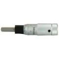 Mitutoyo 148-851 Adjustable Thimble Small Micrometer Head, Range 0-0.5", Graduation 0.001", Plain Stem, Spherical Spindle