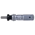 Mitutoyo 148-852 Adjustable Thimble Small Micrometer Head, Range 0-0.5", Graduation 0.001", Locknut Stem, Spherical Spindle