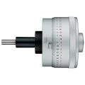 Mitutoyo 153-301 Large Thimble High Accuracy Micrometer Head, Range 0-25mm, Graduation 0.0005mm, Plain Stem, Bidirectional graduation