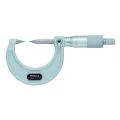 Mitutoyo 112-201 Point Micrometer, Range 0-25mm, Graduation 0.01mm, 30°