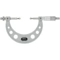 Mitutoyo 124-175 Interchangeable Anvil Gear Tooth Micrometer, Range 50-75mm, Graduation 0.01mm