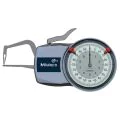 Mitutoyo 209-400 Coolant Proof Outside Dial Caliper Gauge, Range 0-10mm, Graduation 0.005mm, Reach 35mm