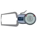 Mitutoyo 209-404 Coolant Proof Outside Dial Caliper Gauge, Range 0-20mm, Graduation 0.01mm, Reach 85mm