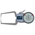 Mitutoyo 209-405 Coolant Proof Outside Dial Caliper Gauge, Range 0-20mm, Graduation 0.01mm, Reach 85mm