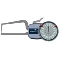 Mitutoyo 209-406 Coolant Proof Outside Dial Caliper Gauge, Range 0-20mm, Graduation 0.01mm, Reach 80mm