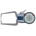 Mitutoyo 209-455 Coolant Proof Outside Dial Caliper Gauge, Range 0-0.8", Graduation 0.0005", Reach 81mm