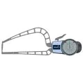 Mitutoyo 209-912 Coolant Proof Outside Dial Caliper Gauge, Range 0-50mm, Graduation 0.05mm, Reach 169mm