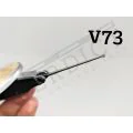 Verdict V73 Screw-in Stylus (109/02730), Length 3.376", Ball Ø0.080"
