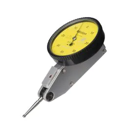 Mitutoyo 513-404-10A Dial Test Indicator   Horizontal Type, Plus set, 0.8 mm Range / 0.01 mm Graduation