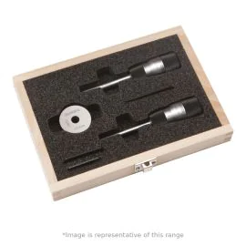 Bowers SMXTA1M XTA Micro Analogue Bore Micrometer Set, Range 2-3mm, Graduation 0.001mm, 2 Heads, with Setting Ring