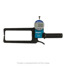 Bowers TGEC100 TGM Digital External Major Caliper Gauge, Range 0-50mm, Reach 250mm, Resolution 0.02mm