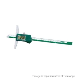 Insize 1141-150AWL Wireless Digital Depth Gauge, Range 0-150mm, Resolution 0.01mm, Base 100mm