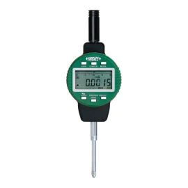 Insize 2134-25 Wireless High Precision Digital Indicator, Resolution to 0.0005mm/0.00002", Range 25.4mm/1", Flat Back