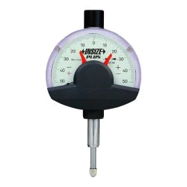 Insize 2881-01 Dial Comparator, Graduation 0.001mm, Range 0.1mm, Flat Back
