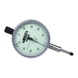 Insize 2885-008 One Revolution Precision Dial Indicator, Graduation 0.001mm, Range 0.08mm, Lug Back