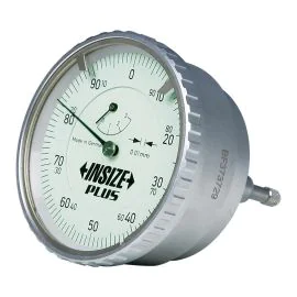 Insize 2893-3 Back Plunger Dial Indicator, Graduation 0.01mm, Range 3mm