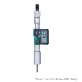 Insize 3127-232 Digital Two Points Internal Micrometer Set, Range 2-3mm, Resolution 0.001mm
